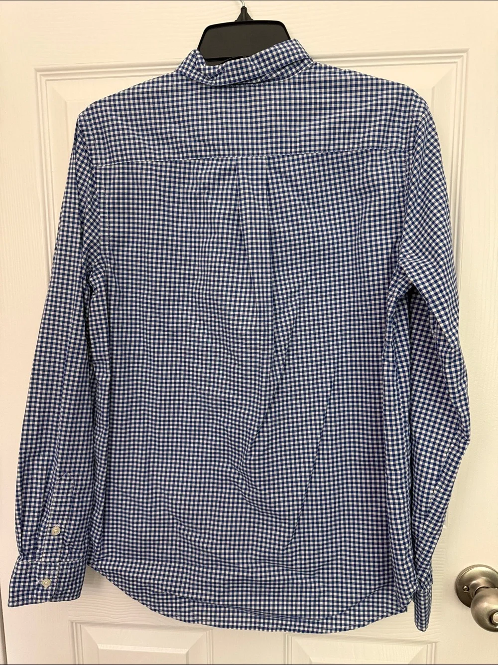 Polo Ralph Lauren Boys XL Long Sleeve Blue & White Gingham Button Down Shirt